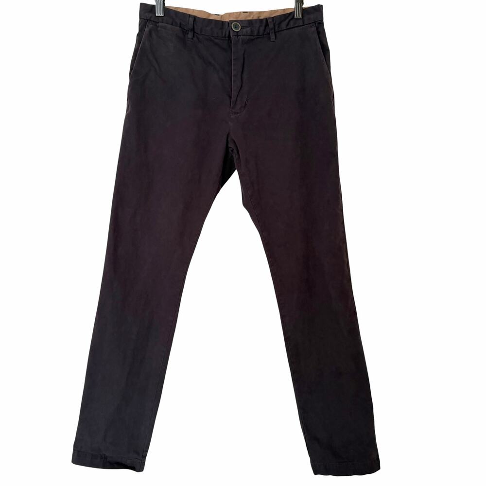 RODD & GUNN Men's Straight Fit Chino Stretch Pants Granite Size 32 Long